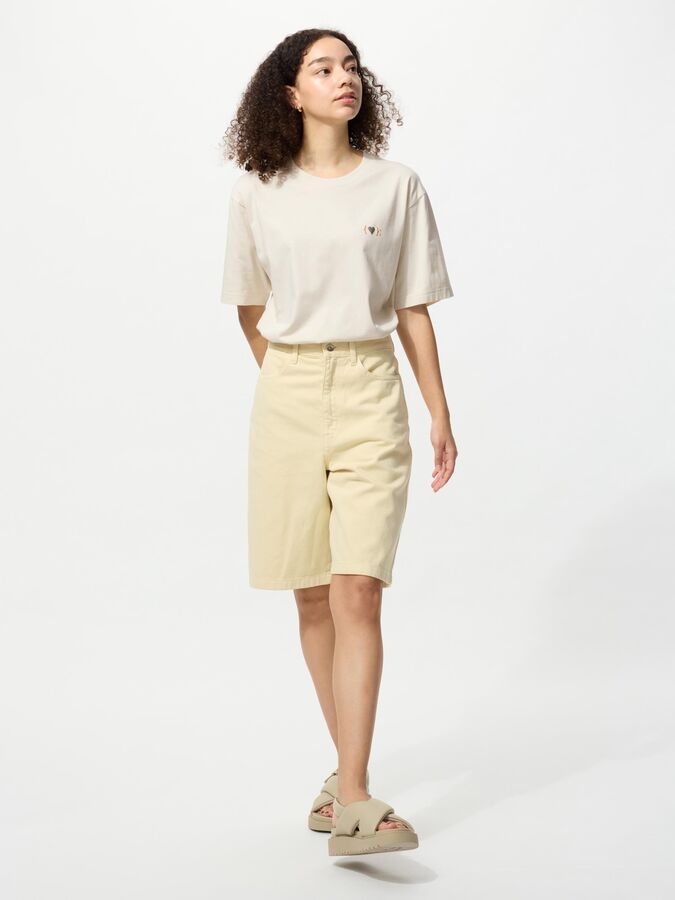 UNIQLO UT - футболка PEACE FOR ALL, дизайн от Akamai - 30 NATURAL