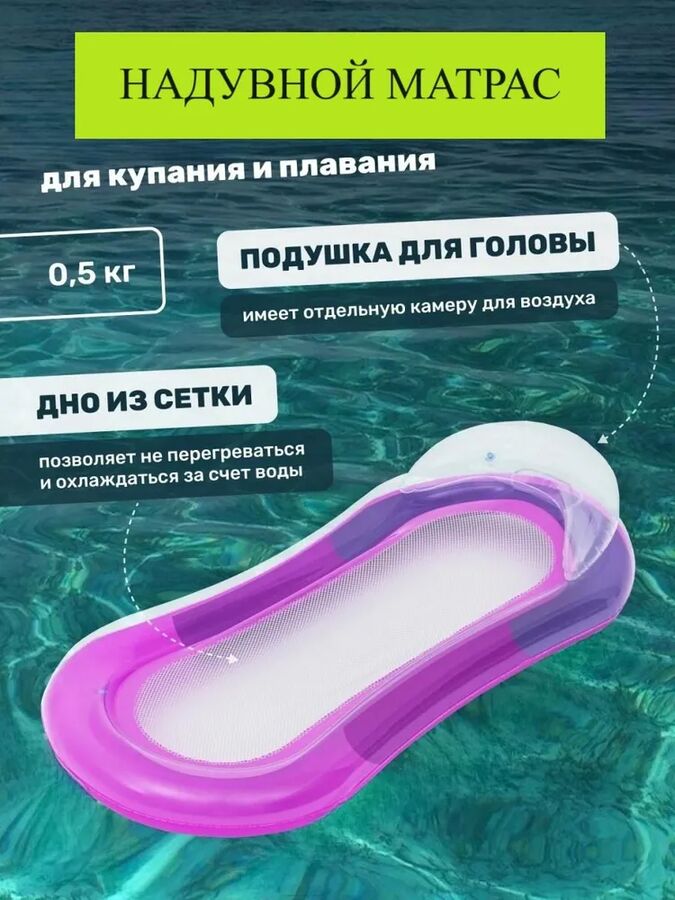 INTEX Надувной матрас для плавания, 160 x 84 см