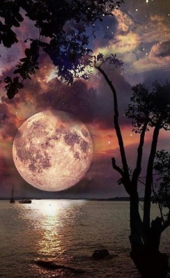 &quot;Большая луна над морем&quot;