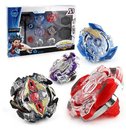 Набор волчков БейБлэйд / BeyBlade 4 Волчка Storm Gyro