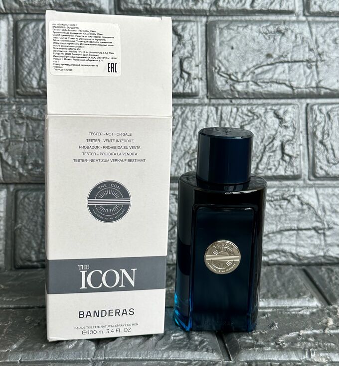 Мужские духи The Icon Antonio Banderas 100 мл. Оригинал