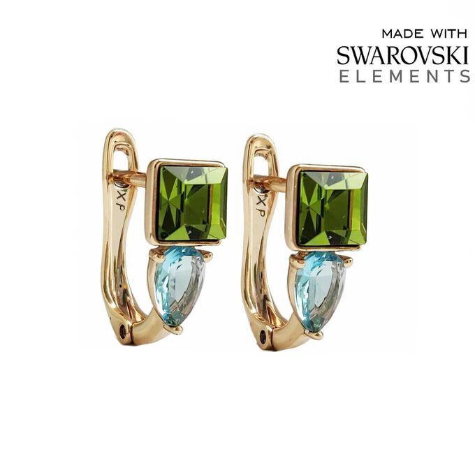 Vel Vett Серьги с кристаллами Swarovski