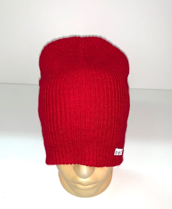 Красная зачетная шапка  №1706