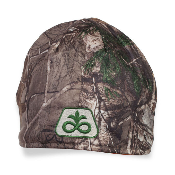 Камуфляжная шапка охотника - демисезонная модель в цвете осеннего леса. №1785