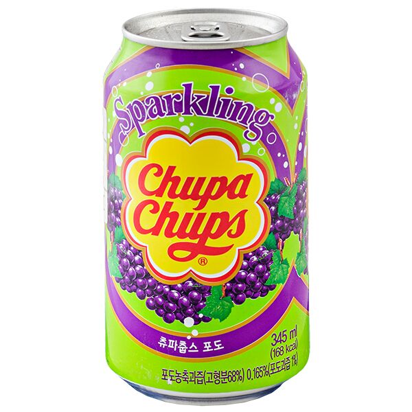 Напиток Chupa Chups Grape 345 мл ж/б 1 уп.х 24 шт.