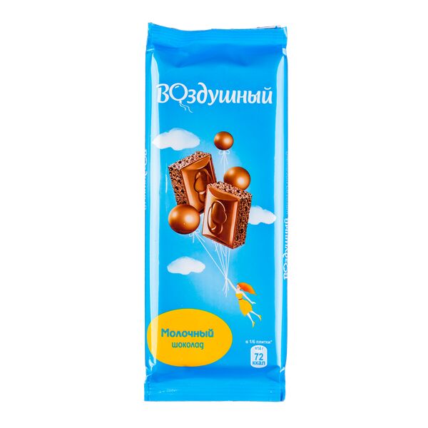 Шоколад воздушный белый 85г
