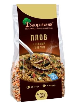 Плов с белыми грибами &quot;Здороведа&quot; 250 гр.