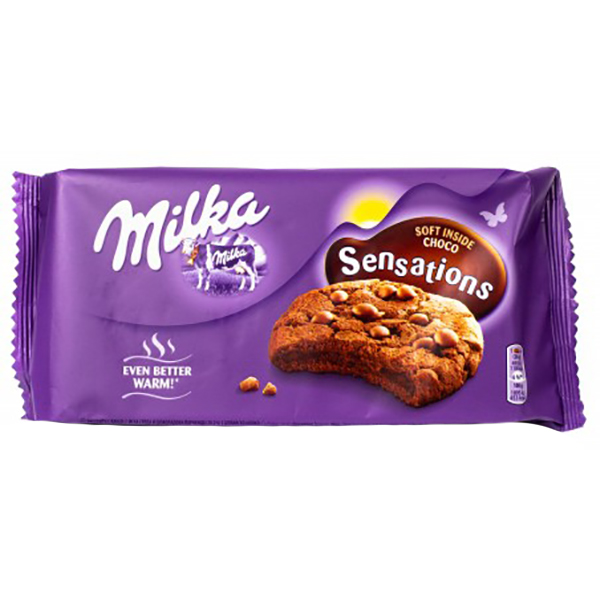 Шоколадное печенье Милка