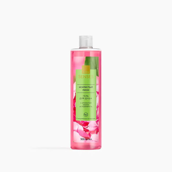Avon Гель для душа «Искристый пион»