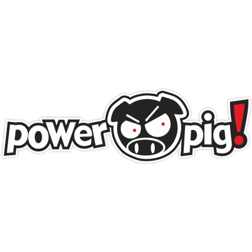 Наклейка Power pig