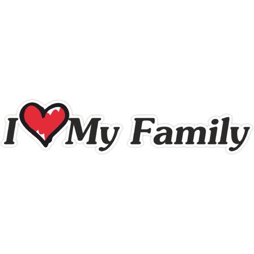 I love my family картинка