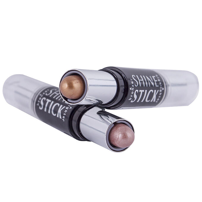 ShineWell Двойной стик SHINE STICK бронзер + хайлайтер №03