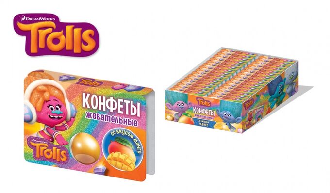 Toffee конфеты жевательные