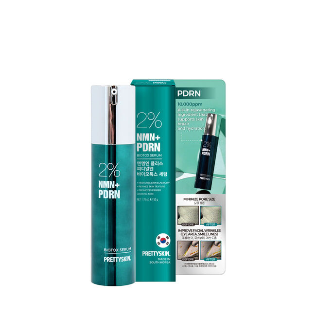 Pretty Skin Антивозрастная омолаживающая сыворотка с NMN и PDRN NMN+PDRN BIOTOX SERUM