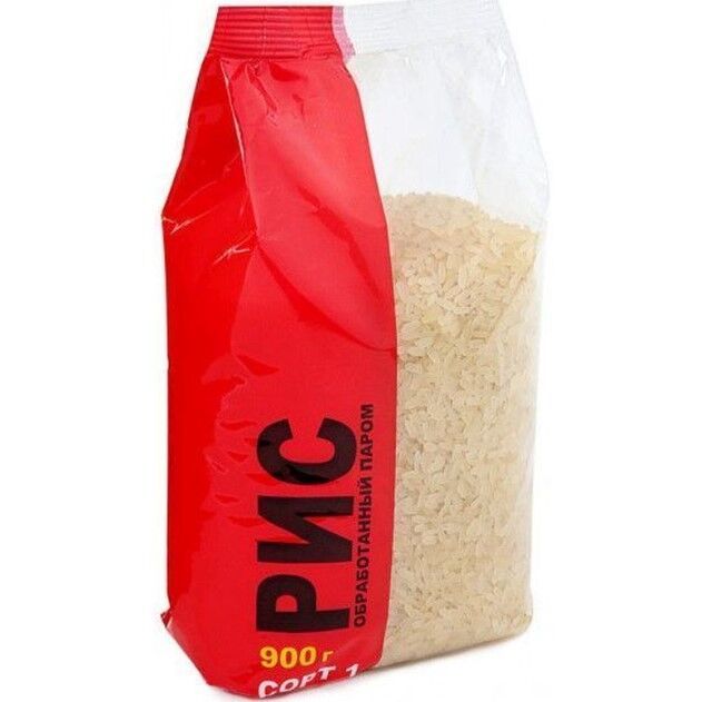 Русский аппетит Рис Длинный 0,9кг (РИВЬЕРА)