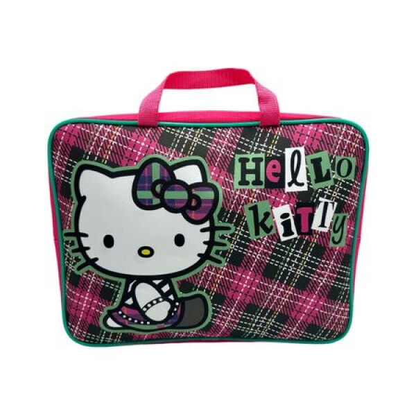 Папка А4 на молнии с ручками &quot;Hello Kitty&quot; полиэстер,ручки-ткань, расширенное дно 7,5 см 73722 Centrum
