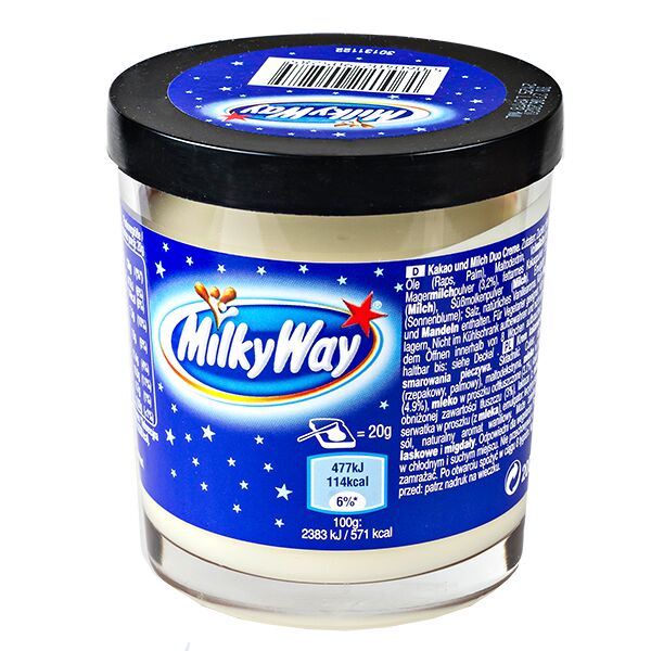 Шоколадная паста MILKY WAY 200 г 1 уп.х 6 шт.