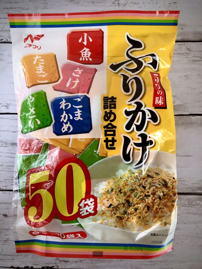 Приправа к рису Фурикаке,набор из 5 видов (50p в упаковке)