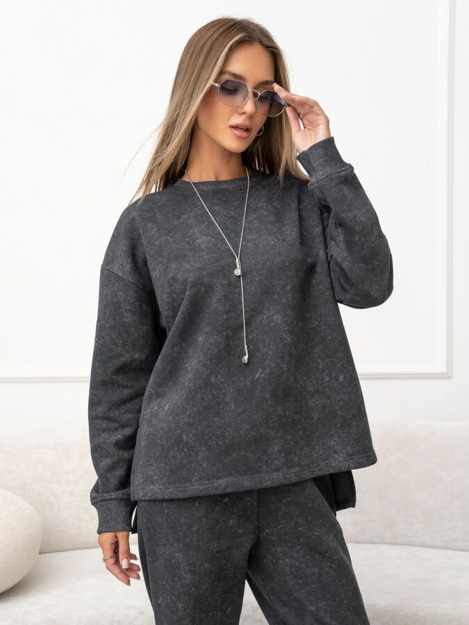 Binita Свитшот жен.арт.1202-1,графитовый