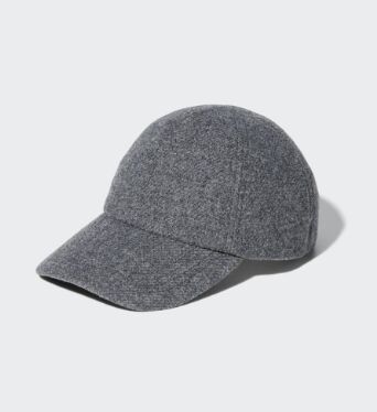 UNIQLO Женская шерстяная шапка регулируемая  480410 черный