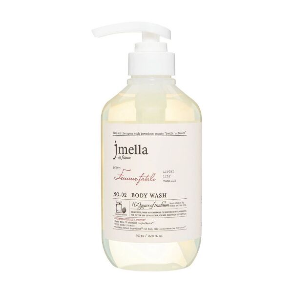 JMELLA IN FRANCE. Гель для душа парфюмированный &quot;Сияющая роза&quot; SPARKLING ROSE Body Wash, 500мл