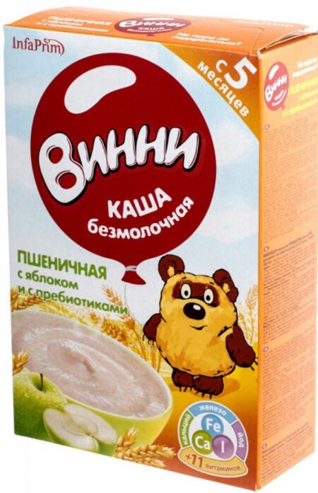 Сухая молочная каша винни