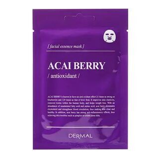 DERMAL. Антиоксидантная маска с экстрактом ягод Асаи, 25гр