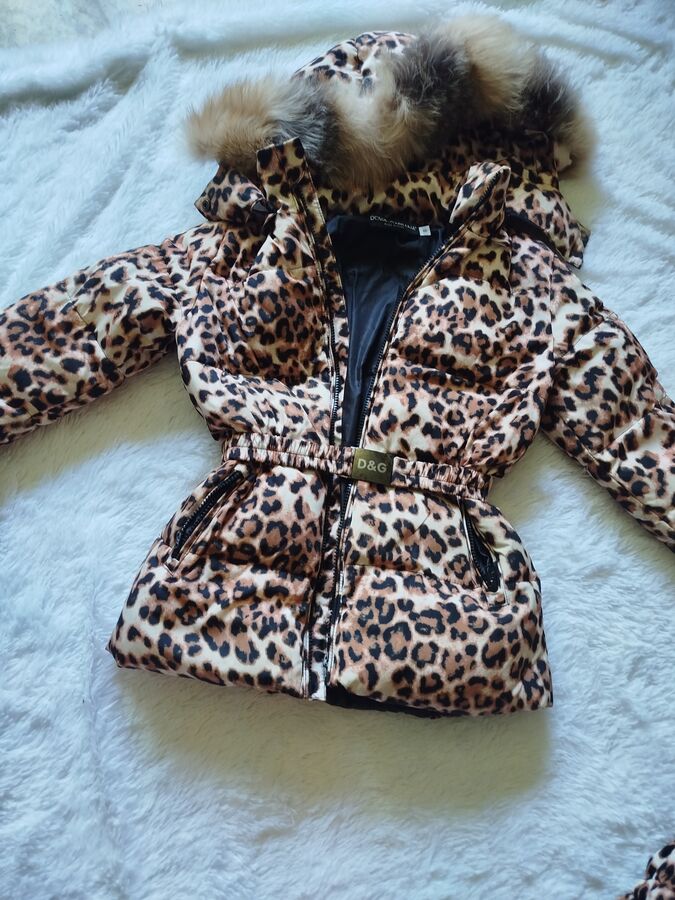 Костюм зимний D&G на девочку