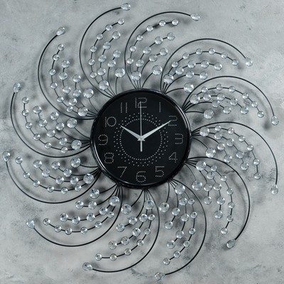 Часы настенные, серия: Ажур, Дамари, d=69 см