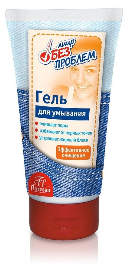 Floresan Гель для мытья лица (эффективное очищение) 150мл