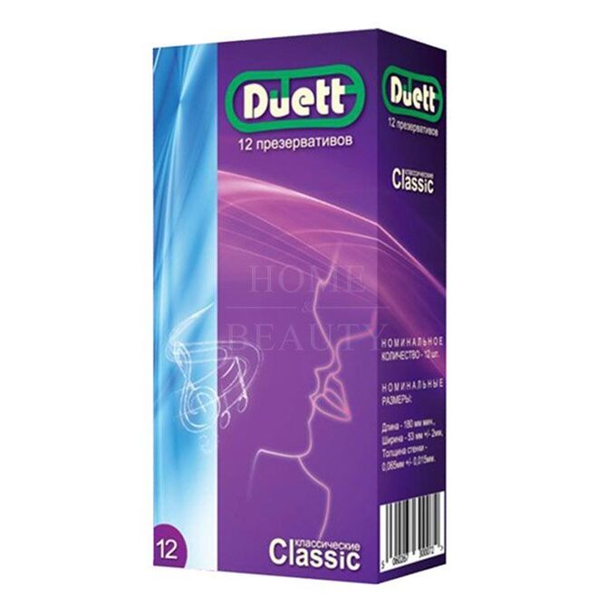 Презервативы DUETT classic №12