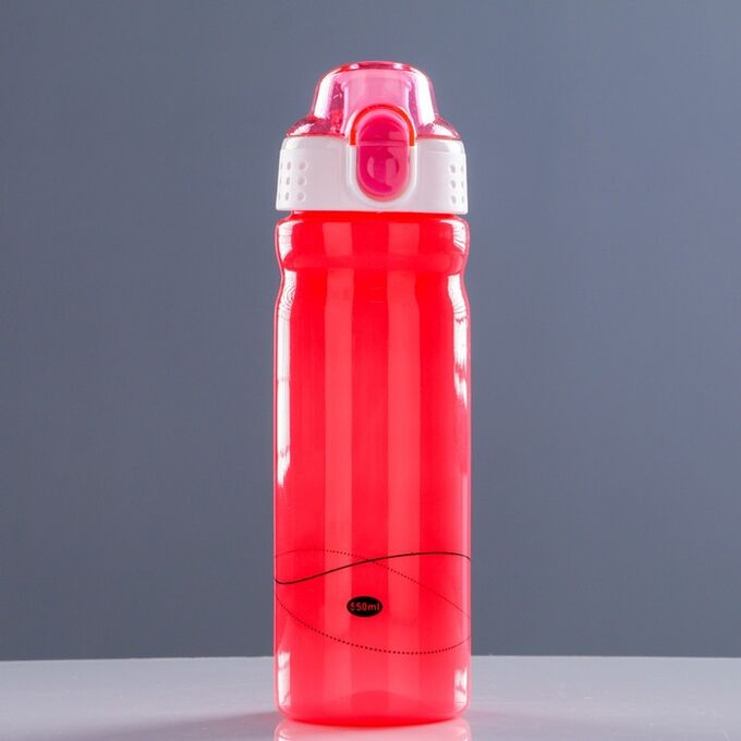 СИМА-ЛЕНД Бутылка для воды, 550 мл, 23 х 7 см, микс