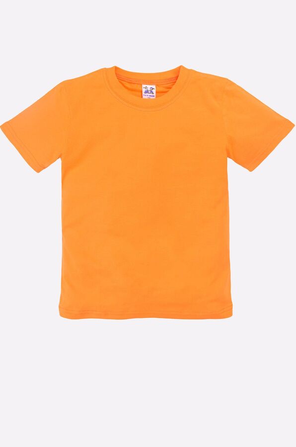 Оранжевая футболка детская