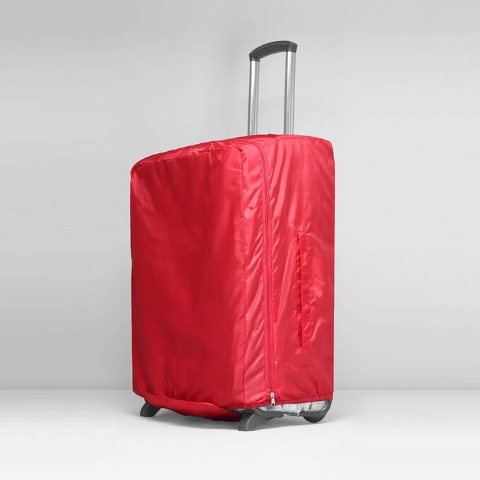 7816 Чехол для чемодана, 44*28*61см, расширение по периметру, красный