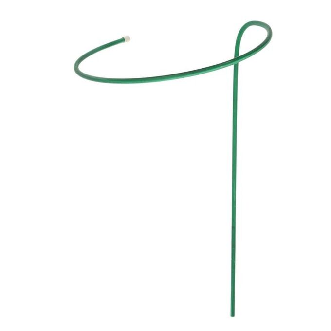 СИМА-ЛЕНД Кустодержатель для цветов, d = 40 см, h = 80 см, ножка d = 1 см, металл, зелёный