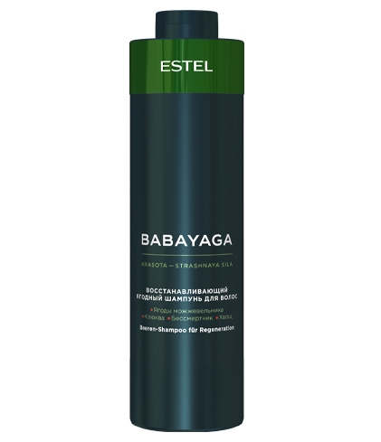 ESTEL PROFESSIONAL BBY/S1 Восстанавливающий ягодный шампунь для волос BABAYAGA by ESTEL, 1000 мл