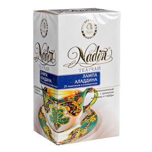 Чай NADIN &#039;Лампа Аладдина&#039; 25 пакетиков 1 уп.х 12 шт.