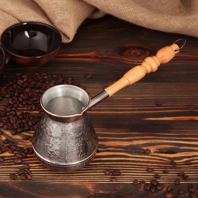 Турка для кофе медная «Зодиак», 0,4 л