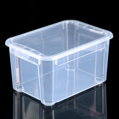 Ящик для xранения с крышкой econova «Кристалл XS Plus», 16 л, 38,9?27,5?21,5 см, цвет прозрачный