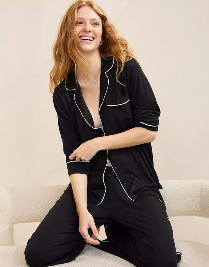 American Eagle Aerie Real Soft® Pajama Shirt