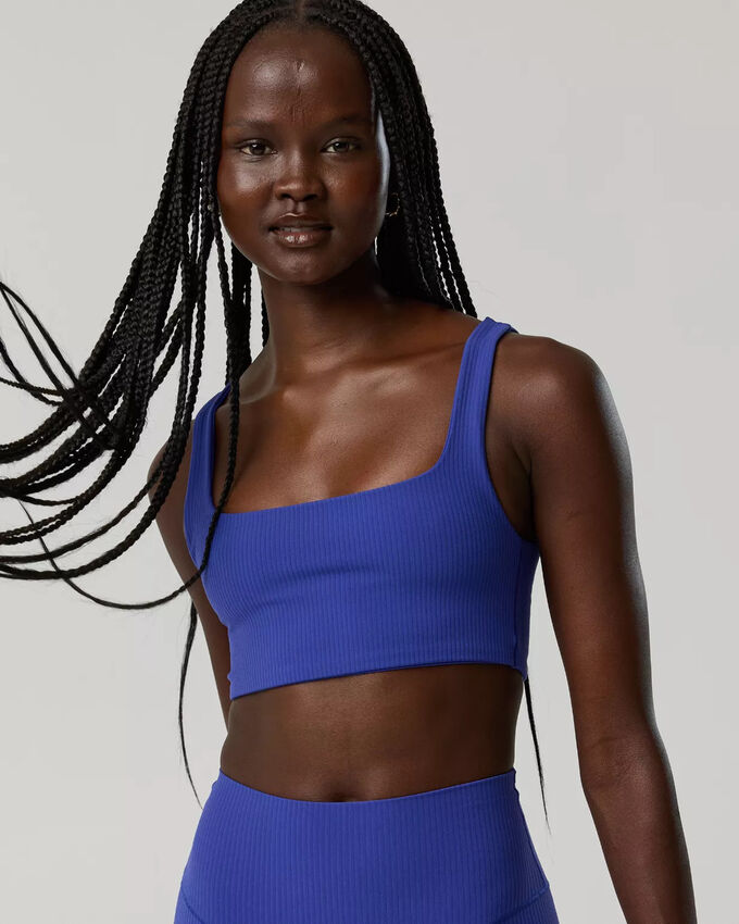 American Eagle By Aerie Real Me XTRA Rib Switch Up V-Neck Sports Bra