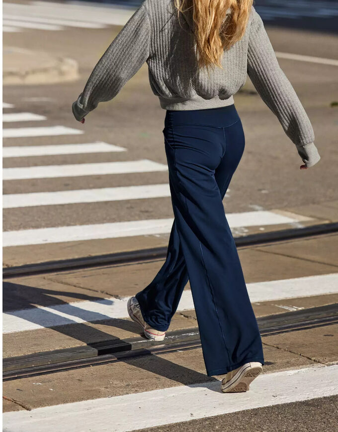 American Eagle By Aerie Real Me XTRA High Waisted Trouser