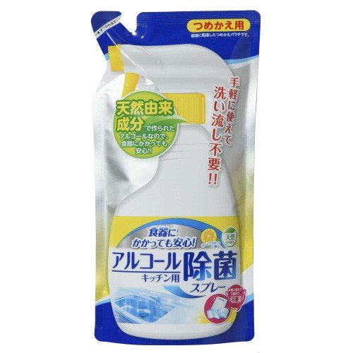 Mitsuei Кухонный спрей (с антибактериальным эффектом, мягкая запасная упаковка) 350 мл.