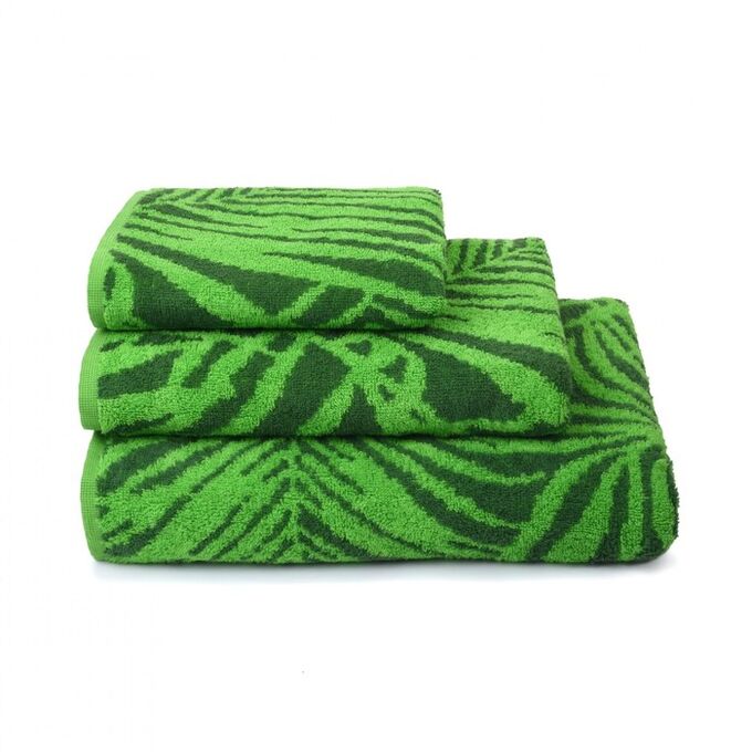 СИМА-ЛЕНД Полотенце махровое Tropical color, 100х150 см, цвет зелёный