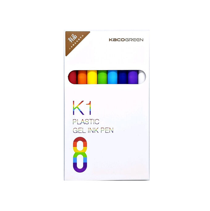 Набор гелевых ручек Xiaomi K1 Plastic Gel Ink Pen (8 шт.) (K1040)