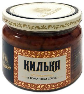 Без бренда Килька в т/с обжар., ТМ &quot;За Родину!&quot;, 270г, СТЕКЛО