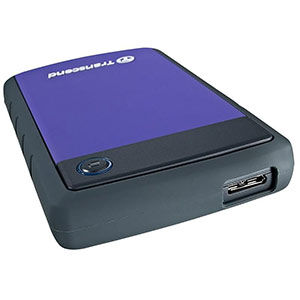 Внешний жесткий диск Transcend 2Tb USB 3.0 (TS2TSJ25H3P), 2.5&quot;, purple