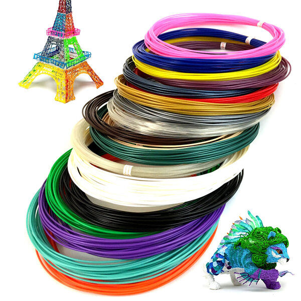 Набор цветного ABS-пластика для 3D-ручек 10м, 12 цветов в Находке