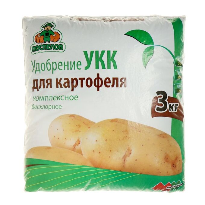 Удобрение для Картофеля УКК &quot;Поспелов&quot;, 3 кг