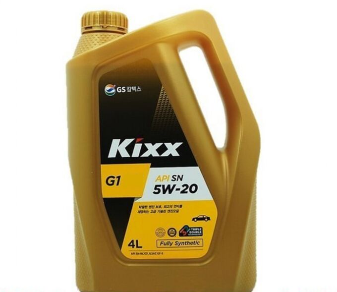 Масло моторное GS Kixx G1 5w20 SN/CF 4л синтетика